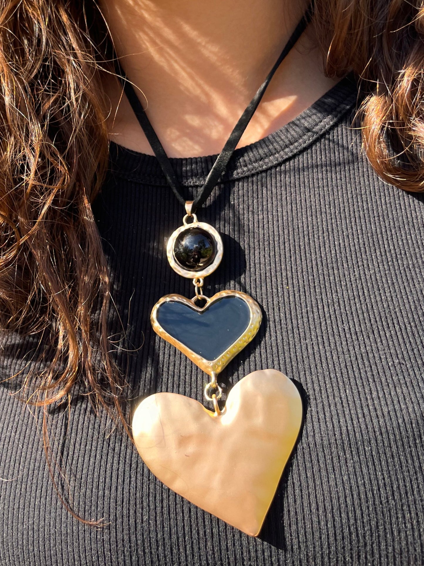 Layered Heart Necklace