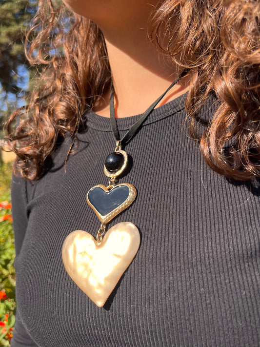 Layered Heart Necklace